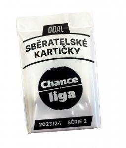 Retail balíček kartiček Goal Cards Chance Liga 2023/24 2.Série