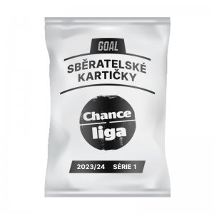 Retail balíček kartiček Goal Cards Chance Liga 2023/24 1.Série