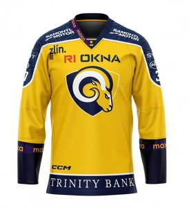 Dres RI Okna Berani Zlín žlutý 25/26 - fanoušek