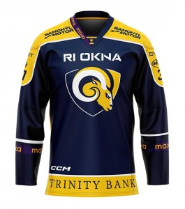 Dres RI Okna Berani Zlín modrý 25/26 - fanoušek (vlastní jméno a číslo)