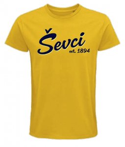 Pánské tričko Berani Ševci 1894 žluté