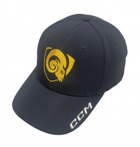 Kšiltovka CCM Berani Zlín tmavě modrá - žluté logo